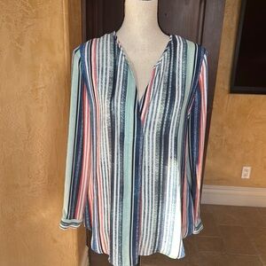 Striped Multicolor Women's Top